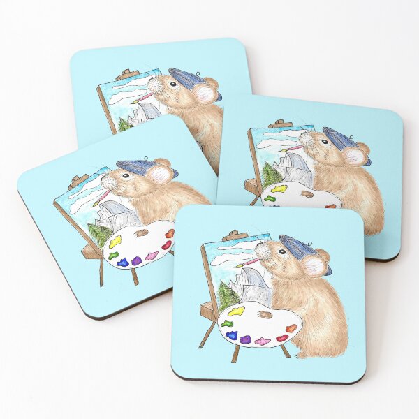 Item preview, Artist Pika Paints Plein Air Aqua Background designed and sold by Sockstomistic.