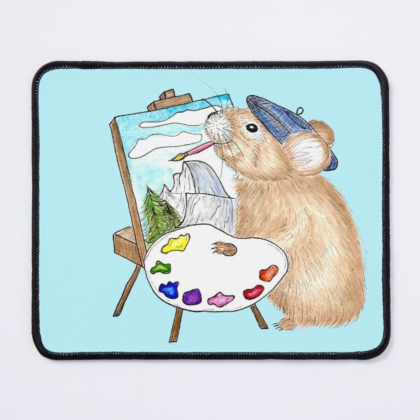 Item preview, Artist Pika Paints Plein Air Aqua Background designed and sold by Sockstomistic.