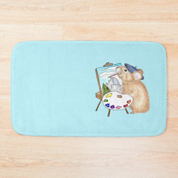 Item preview, Artist Pika Paints Plein Air Aqua Background designed and sold by Sockstomistic.