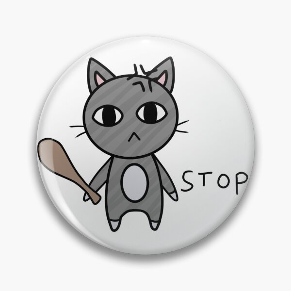 Item preview, Cat Stop Emote designed and sold by Cookiee20.