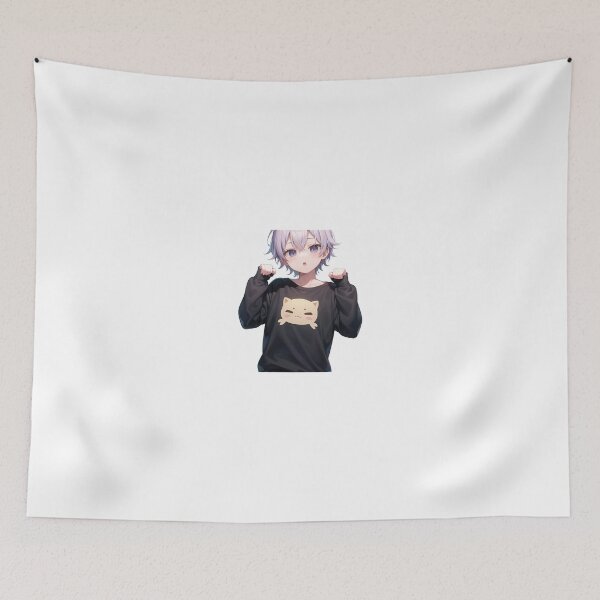 Item preview, A Beautiful Cute Chibi Boy Sticker Very Kawaii designed and sold by HikariAtelier.