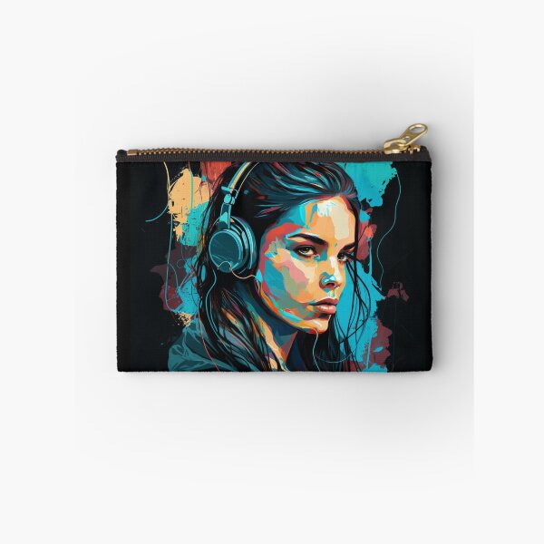 Item preview, Headphone girl designed and sold by CleverShots.