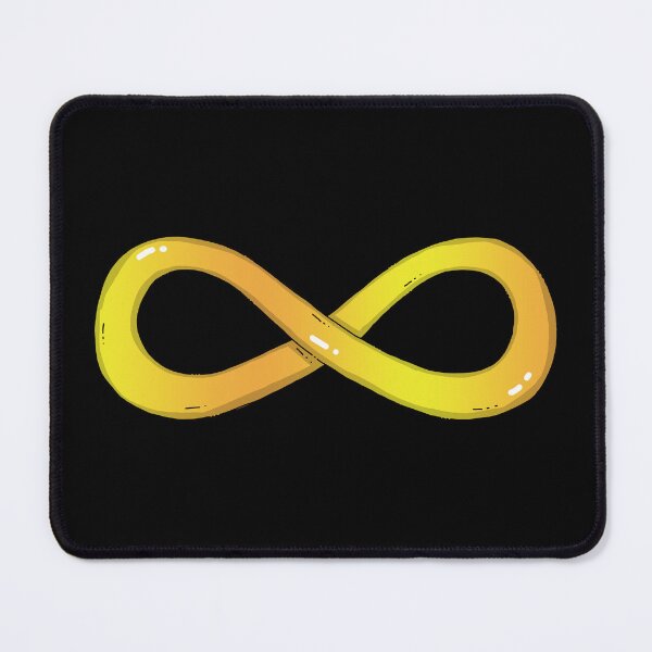 Item preview, Cute Golden Infinity Symbol For Autism Acceptance designed and sold by Luan Huynh.