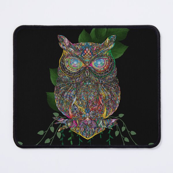 Item preview, Colorful owl design designed and sold by Designerboutic.