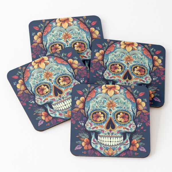 Item preview, Sugar Skull Design: A Unique Day of the Dead Design designed and sold by MerikDigital.