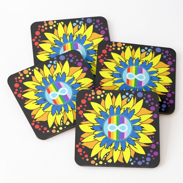 Item preview, world autism awareness day April 2 Sunflower infinity sign designed and sold by Erry-ewell.