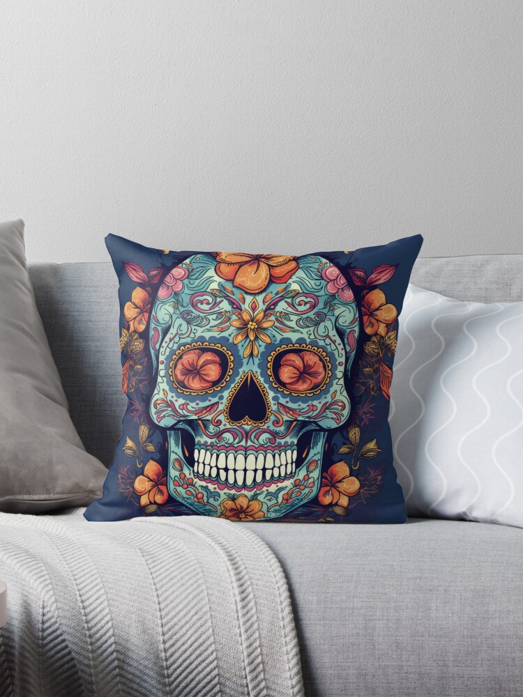 Skull fashion pillow