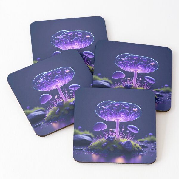 Item preview, Magic Mushrooms Transparent Cap - Mushrooms designed and sold by internlvisions.