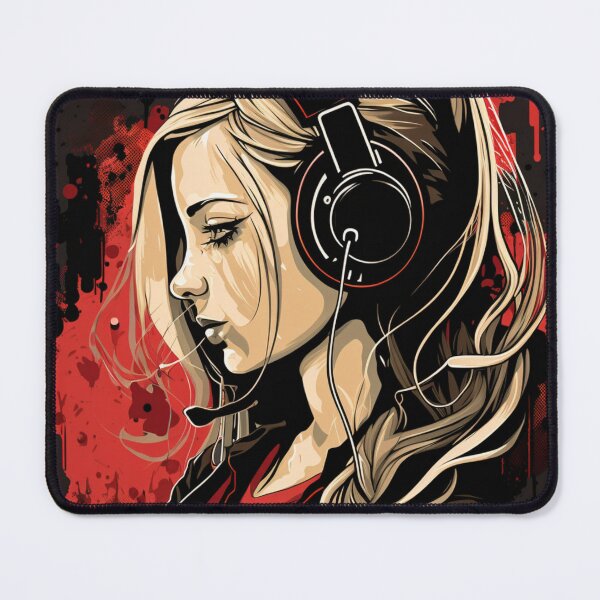 Item preview, Headphone girl 2 designed and sold by CleverShots.