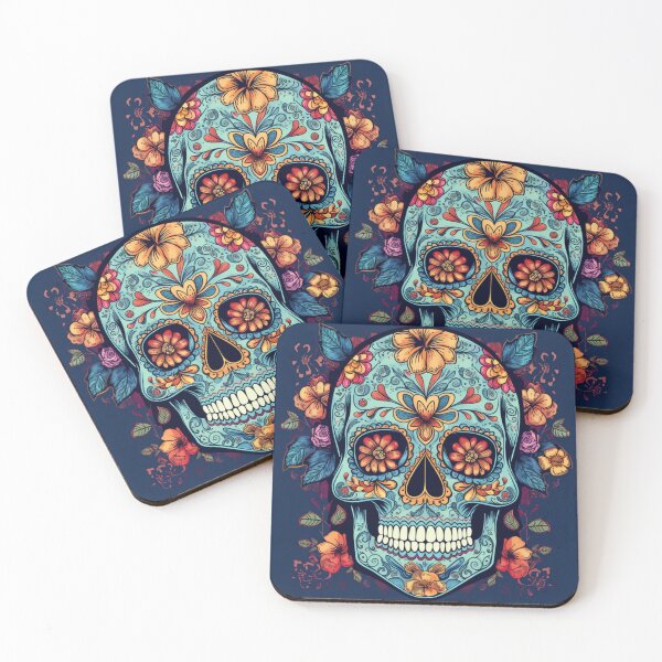 Item preview, Sugar Skull Design: A Unique Day of the Dead Design designed and sold by MerikDigital.