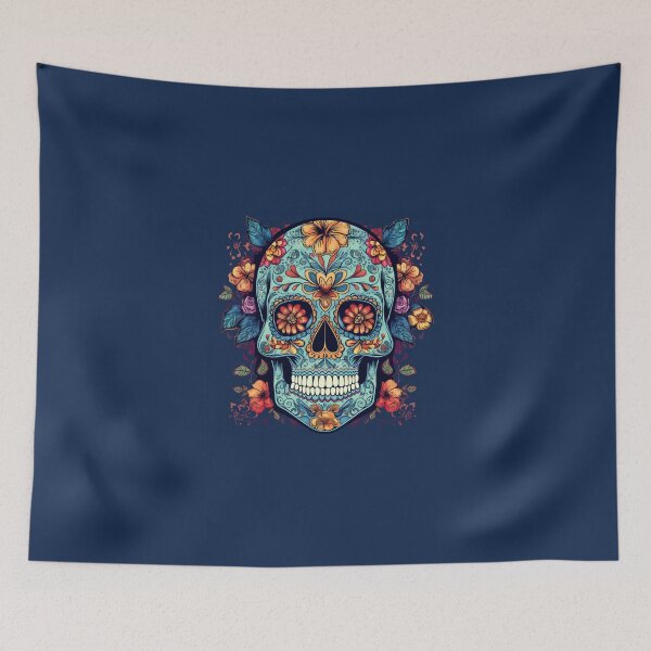 Item preview, Sugar Skull Design: A Unique Day of the Dead Design designed and sold by MerikDigital.