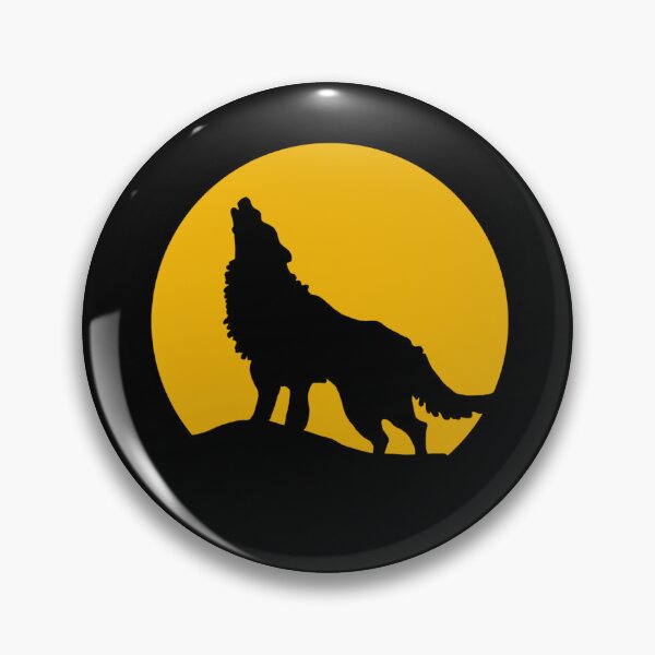 Artikelvorschau, Wolf heult den Mond an entworfen und verkauft von Taliaisweird.