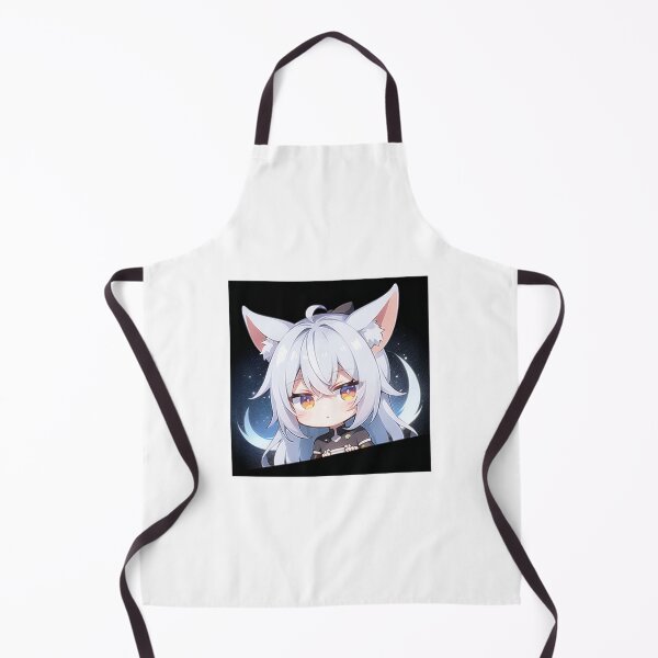 Item preview, A Beautiful Cute Chibi Wolf Boy Sticker Very Kawaii designed and sold by HikariAtelier.