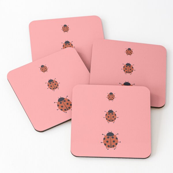 Item preview, Three red ladybugs designed and sold by Alex  Blud.