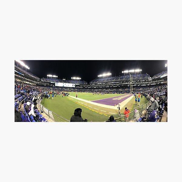 Ravens Stadium Panorama Photographic Print