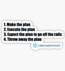 The Ultimate Plan Sticker