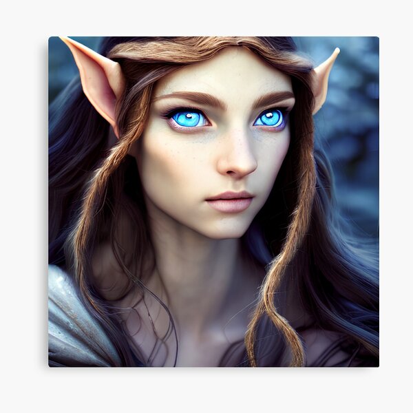 Large Canvas Forest Elf Fantasy Wall Art Prints Home Decor Wall Hangin –  Awaken Art Store