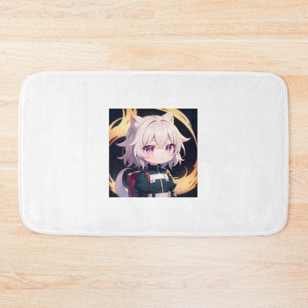 Item preview, A Beautiful Cute Chibi Wolf Boy Sticker Very Kawaii designed and sold by HikariAtelier.