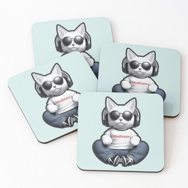Item preview, DJ Cat - Meditate designed and sold by tkel1.