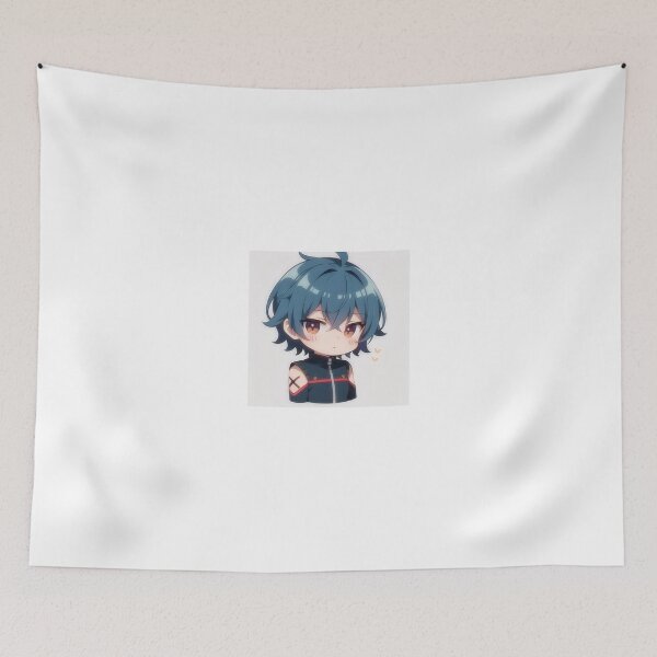 Item preview, A Beautiful Cute Chibi Boy Sticker Very Kawaii designed and sold by HikariAtelier.