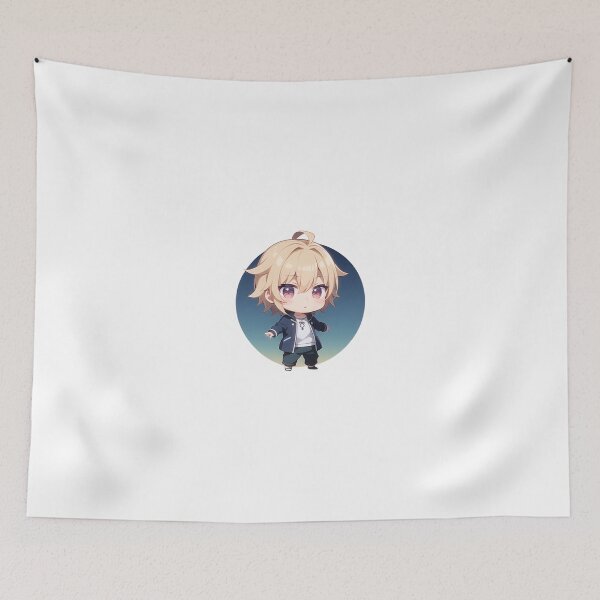 Item preview, A Beautiful Cute Chibi Boy Sticker Very Kawaii designed and sold by HikariAtelier.