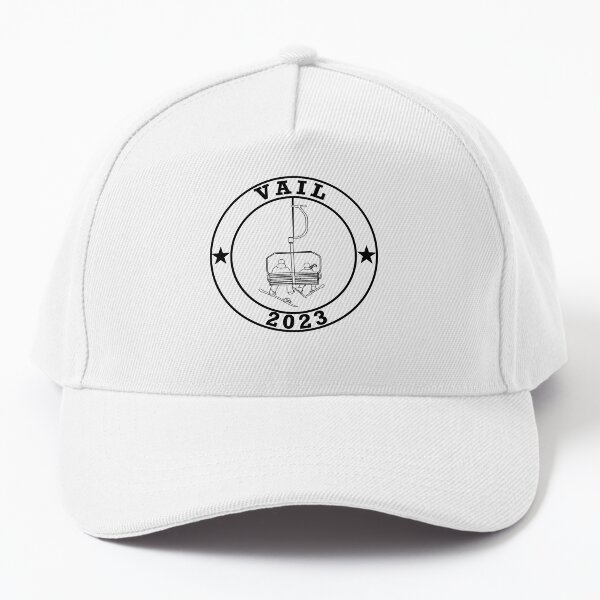 Vail Snow Chair Lift 2023 Baseball Cap