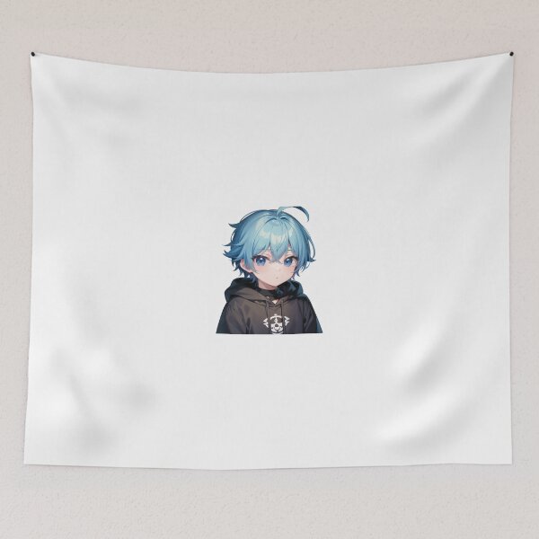 Item preview, A Beautiful Cute Chibi Boy Sticker Very Kawaii designed and sold by HikariAtelier.