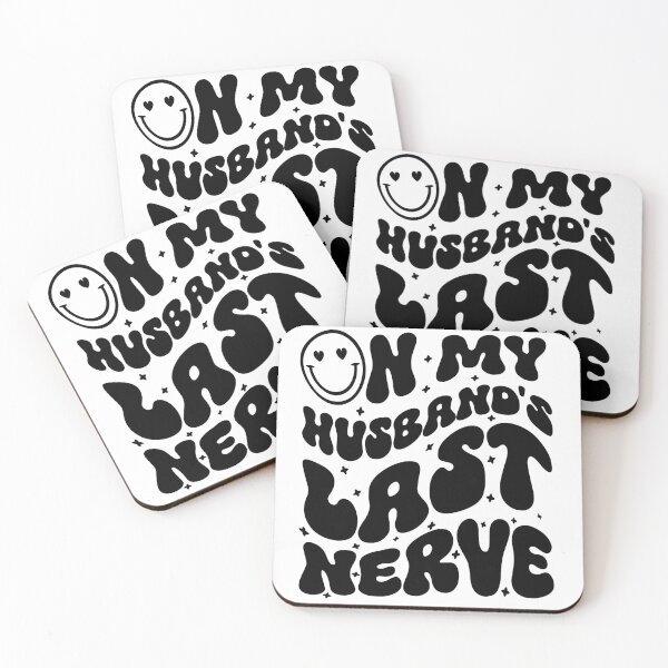 Item preview, On My Husband's Last Nerve | Wavy | Sublimation, Cut File  designed and sold by youandbest.