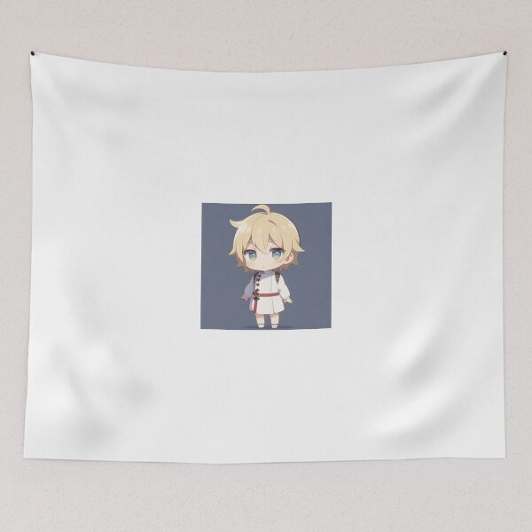 Item preview, A Beautiful Cute Chibi Boy Sticker Very Kawaii designed and sold by HikariAtelier.