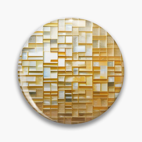 Artikelvorschau, Abstraktes Goldmosaik-Fliesen-Muster entworfen und verkauft von calibrit.