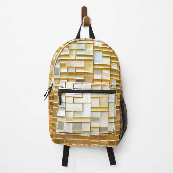 Item preview, Abstract Gold Mosaic Tile Pattern designed and sold by calibrit.