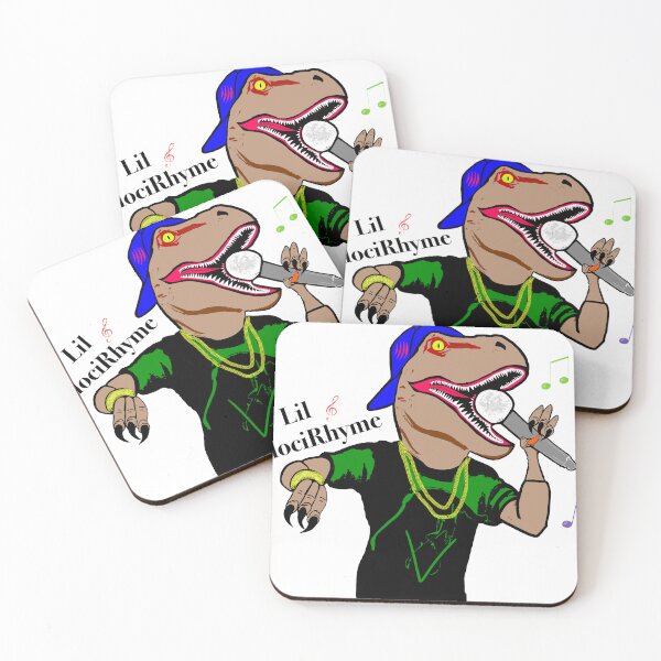 Item preview, Let the beat drop with the Raptor - Dinosaur designed and sold by 2Random  Dezigns.