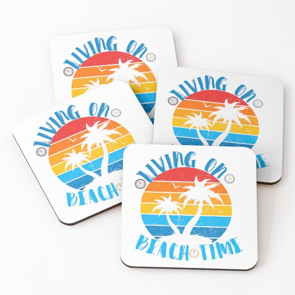 Item preview, Living on Beach Time designed and sold by Jokuart.