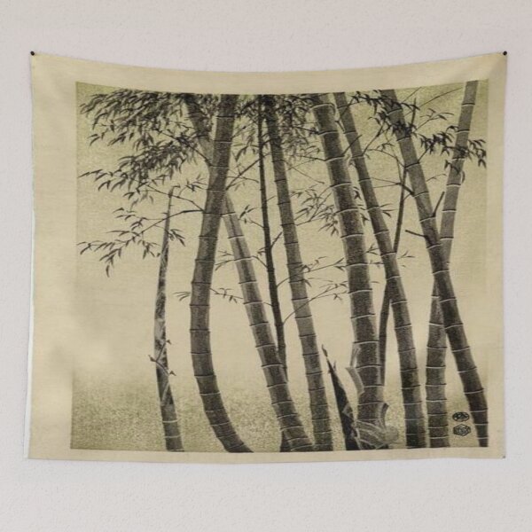 Item preview, Japanese bamboo art - japanese bamboo tapestry  designed and sold by sagestar.