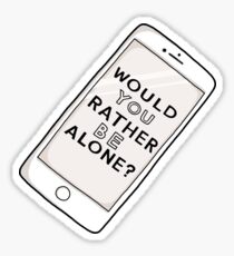 Are We Alone? COIN Phone Sticker