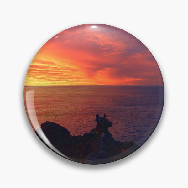 Item preview, Dog-Shaped Rock in the Azores at Sunset designed and sold by jrtwynam.