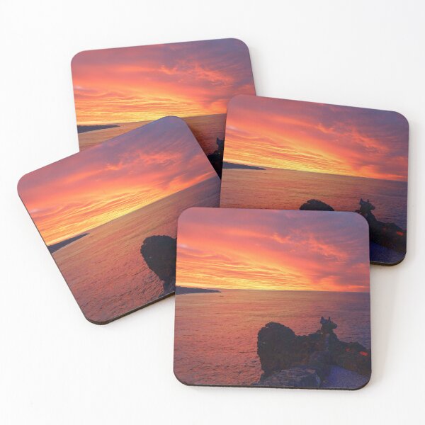 Item preview, Dog-Shaped Rock in the Azores at Sunset designed and sold by jrtwynam.