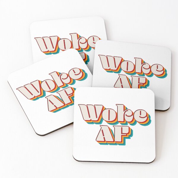 Item preview, Woke AF designed and sold by Texterns.