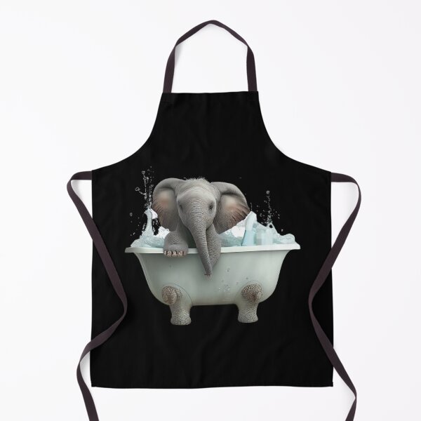 Item preview, Elephant in Bathtub designed and sold by MCreativeStore.