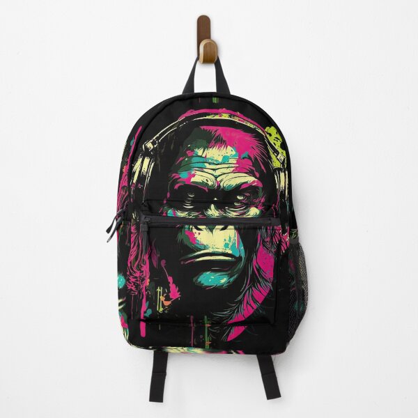 Item preview, Monkey Rebel with a rhythm Music Lover art designed and sold by Keni-shop.