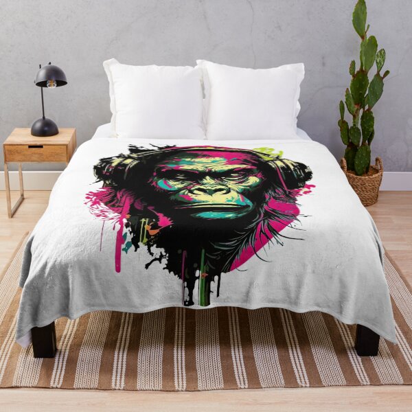 Item preview, Monkey Rebel with a rhythm Music Lover art designed and sold by Keni-shop.