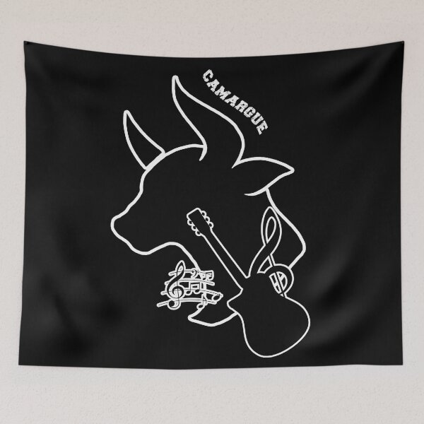 Item preview, Camargue bull and guitar designed and sold by Artbellachi.