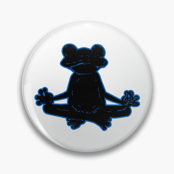 Item preview, Serenity Frog Blue designed and sold by janraydesigns.