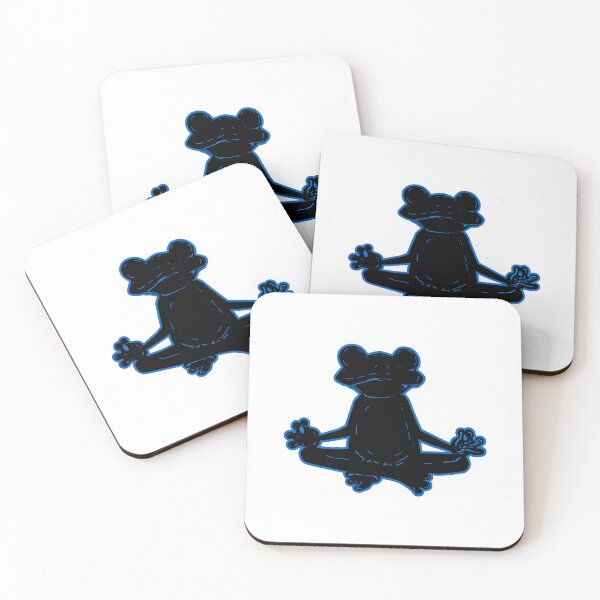 Item preview, Serenity Frog Blue designed and sold by janraydesigns.