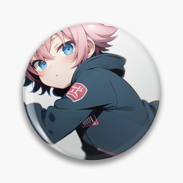 Item preview, A Beautiful Cute Chibi Wolf Boy Sticker Very Kawaii designed and sold by HikariAtelier.