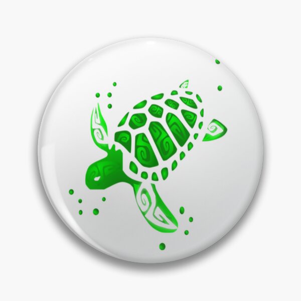 Item preview, HONU (Green) designed and sold by Nesian-Tahiti.