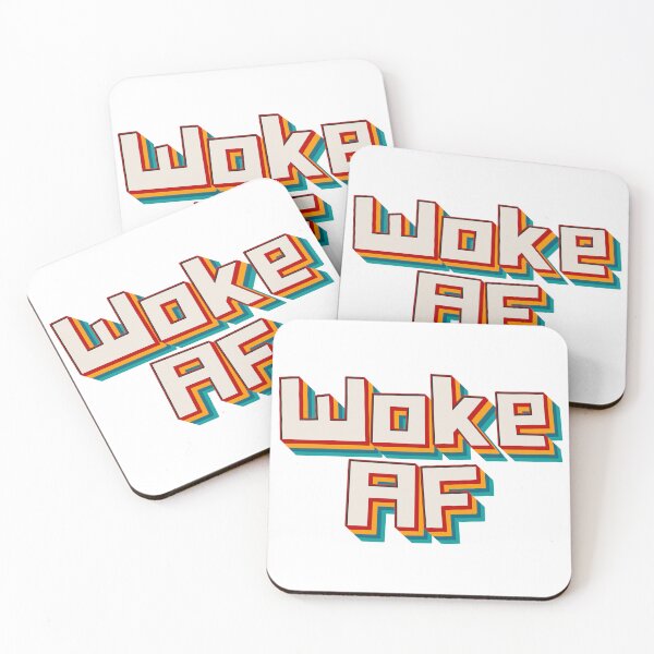Item preview, Woke AF designed and sold by Texterns.