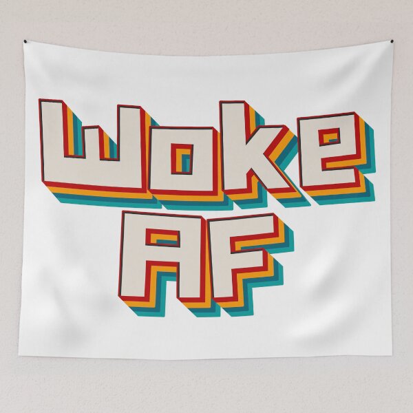 Item preview, Woke AF designed and sold by Texterns.