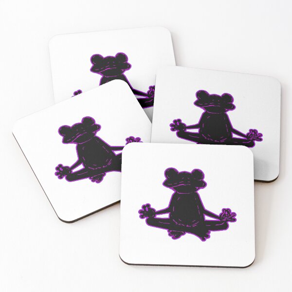 Item preview, Serenity Frog Hot Purple designed and sold by janraydesigns.