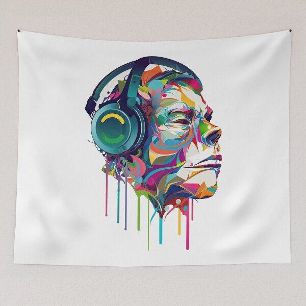 Item preview, Monkey Rebel with a rhythm Music Lover art designed and sold by Keni-shop.